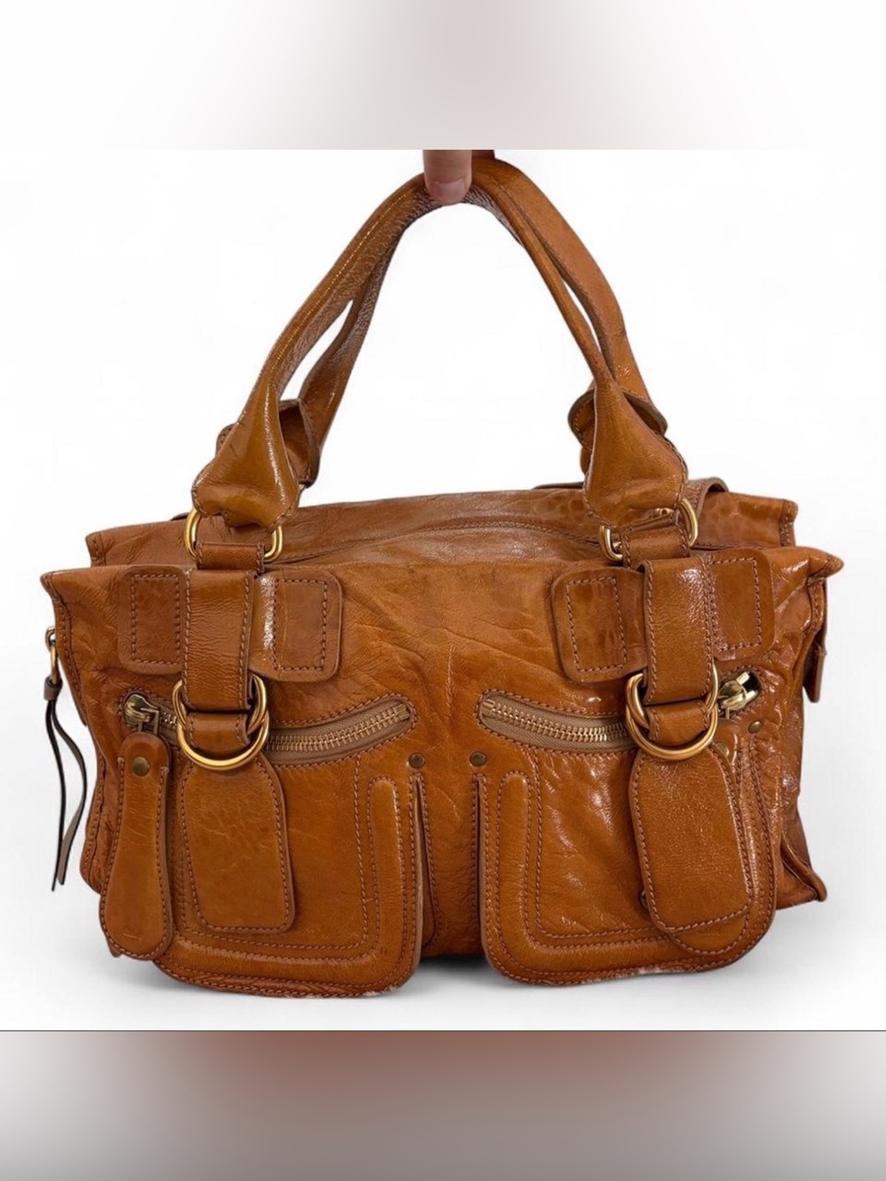 Vintage Chloe Leather Satchel